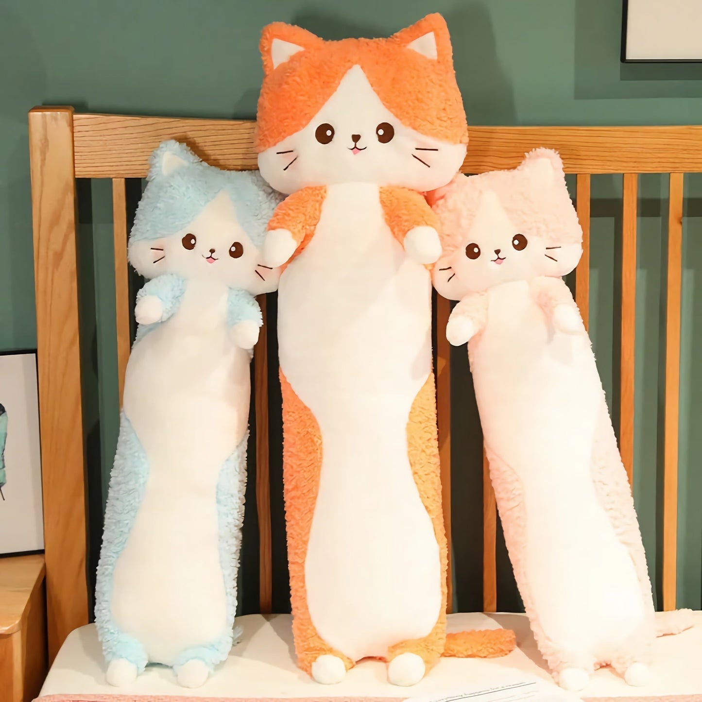 Furry Tail Kitties Long Plush Toy