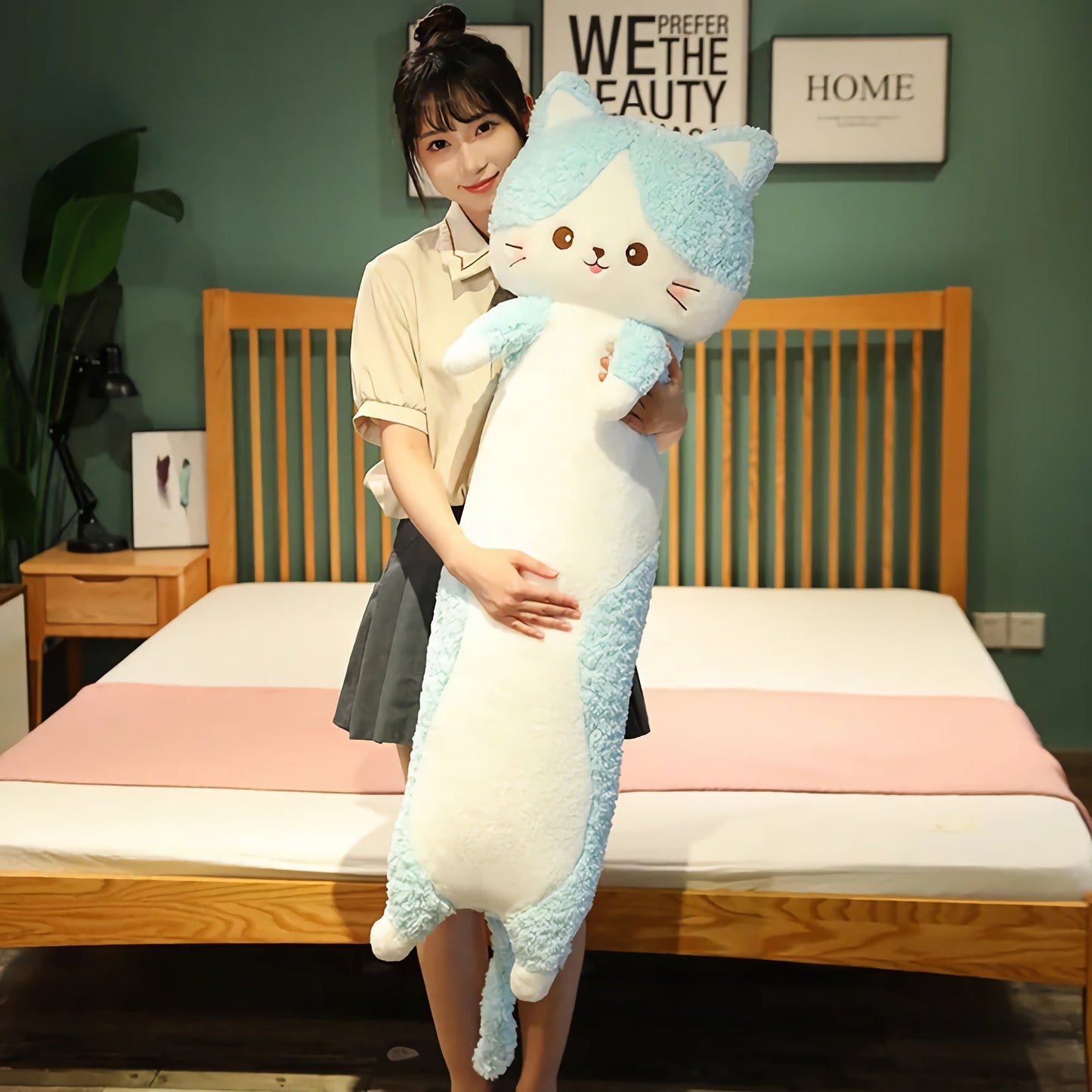 Furry Tail Kitties Long Plush Toy