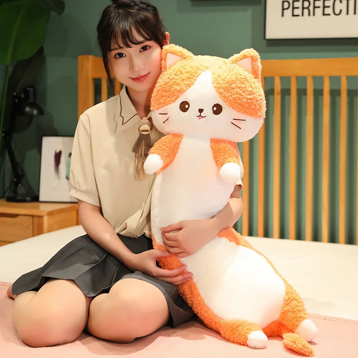 Furry Tail Kitties Long Plush Toy
