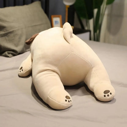 Lazy Pug Loaf Plush Toy