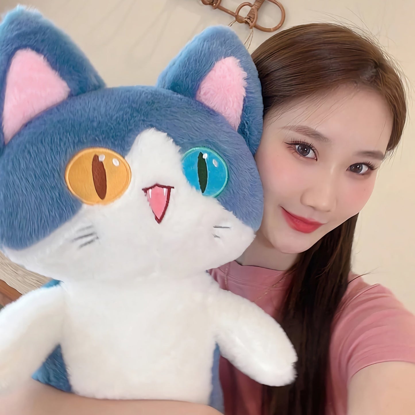 Meowrine, the mystical shark-cat plush toy