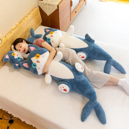 Meowrine, the mystical shark-cat plush toy