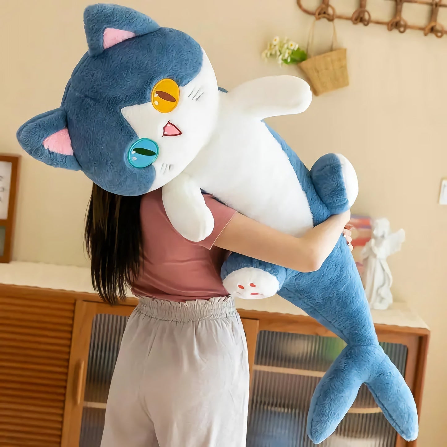 Meowrine, the mystical shark-cat plush toy