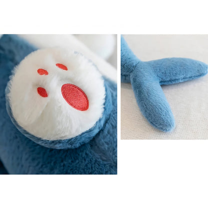 Meowrine, the mystical shark-cat plush toy
