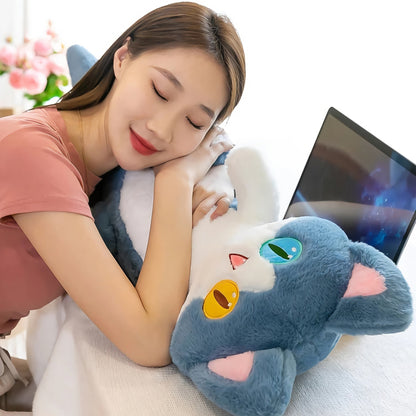 Meowrine, the mystical shark-cat plush toy