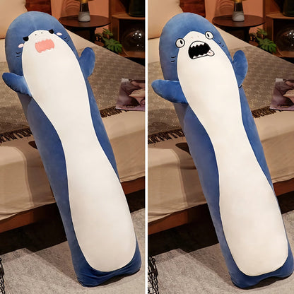 Mood Sharks, long plush sea friends