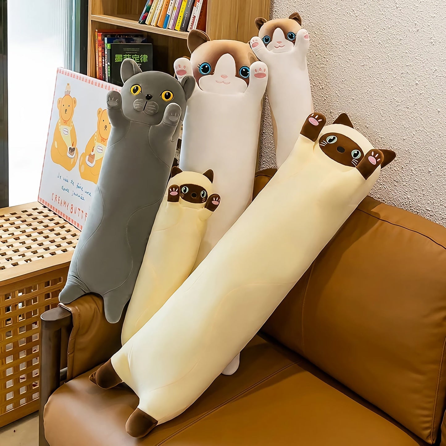 Stretchy Cat Extra-Long Plush Toys